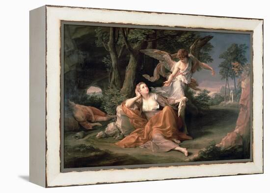 Hagar in the Desert-Pompeo Batoni-Framed Premier Image Canvas