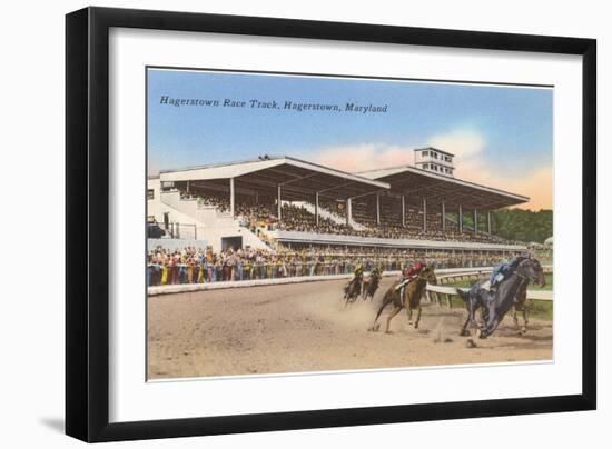 Hagerstown Race Track, Hagerstown, Maryland-null-Framed Art Print