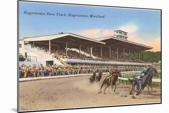 Hagerstown Race Track, Hagerstown, Maryland-null-Mounted Art Print