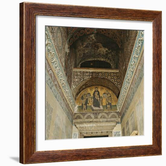 Haghia Sofia Basilica-Isidore of Miletus-Framed Photographic Print