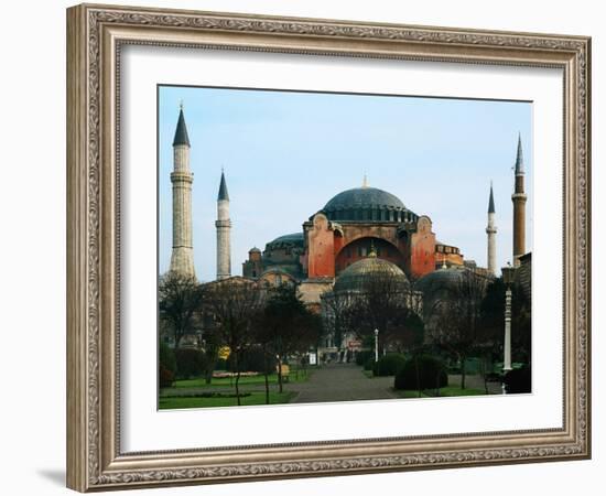 Haghia Sophia, Exterior View, 6th Century-null-Framed Giclee Print