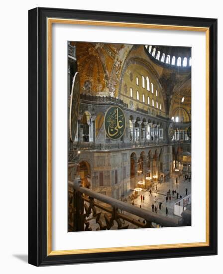 Haghia Sophia, UNESCO World Heritage Site, Istanbul, Turkey, Europe-Levy Yadid-Framed Photographic Print