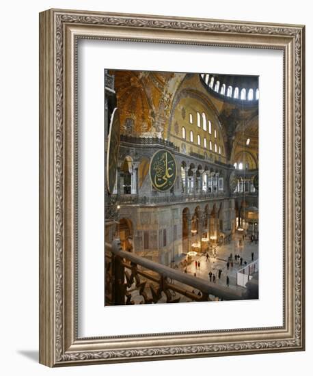 Haghia Sophia, UNESCO World Heritage Site, Istanbul, Turkey, Europe-Levy Yadid-Framed Photographic Print