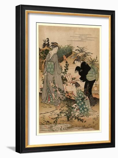 Hagi No Tamagawa-Kubo Shunman-Framed Giclee Print