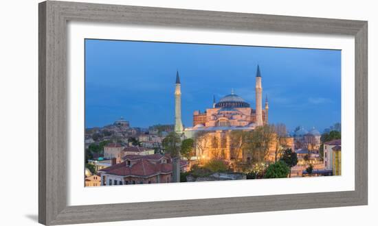 Hagia Sophia (5th century), Istanbul, Turkey-Ian Trower-Framed Photographic Print