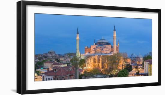 Hagia Sophia (5th century), Istanbul, Turkey-Ian Trower-Framed Photographic Print