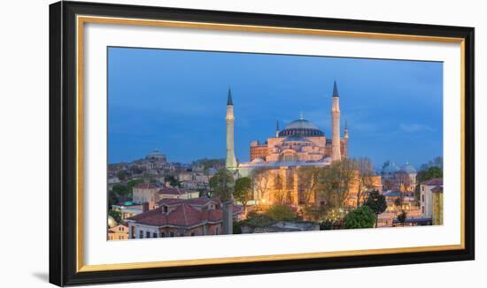 Hagia Sophia (5th century), Istanbul, Turkey-Ian Trower-Framed Photographic Print