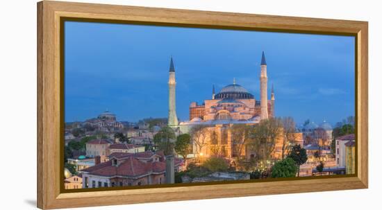 Hagia Sophia (5th century), Istanbul, Turkey-Ian Trower-Framed Premier Image Canvas