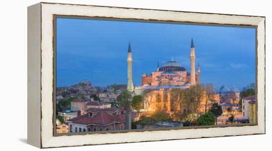 Hagia Sophia (5th century), Istanbul, Turkey-Ian Trower-Framed Premier Image Canvas