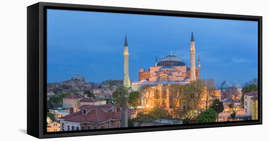 Hagia Sophia (5th century), Istanbul, Turkey-Ian Trower-Framed Premier Image Canvas