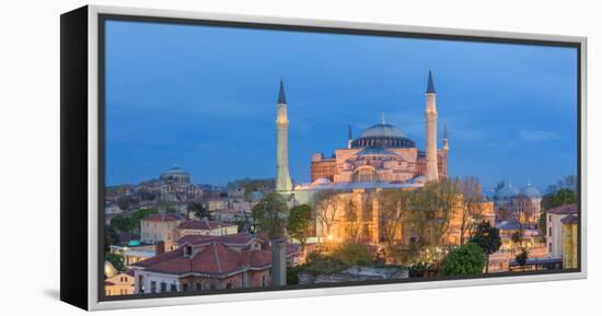 Hagia Sophia (5th century), Istanbul, Turkey-Ian Trower-Framed Premier Image Canvas