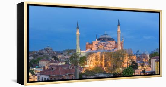 Hagia Sophia (5th century), Istanbul, Turkey-Ian Trower-Framed Premier Image Canvas