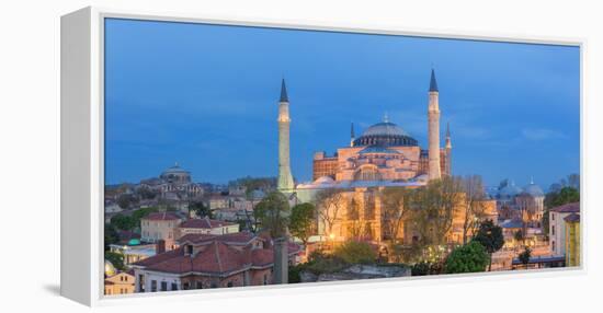 Hagia Sophia (5th century), Istanbul, Turkey-Ian Trower-Framed Premier Image Canvas