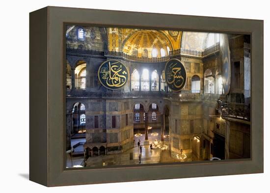 Hagia Sophia (Basilica of St. Sophia)-null-Framed Stretched Canvas