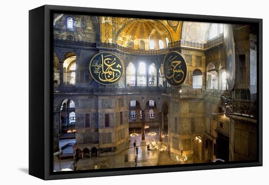 Hagia Sophia (Basilica of St. Sophia)-null-Framed Stretched Canvas