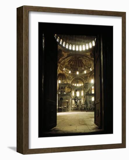 Hagia Sophia, Church and Mosque, Now Museum-null-Framed Giclee Print