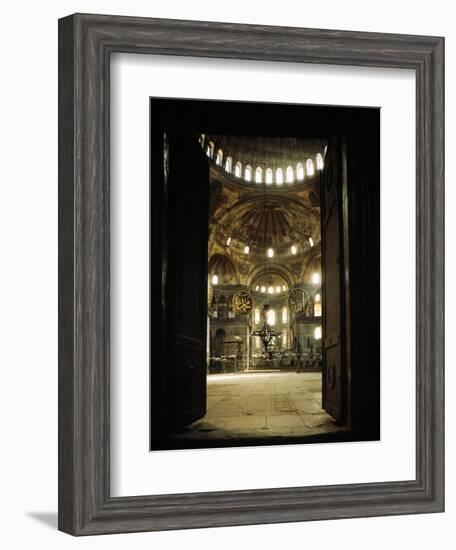 Hagia Sophia, Church and Mosque, Now Museum-null-Framed Giclee Print