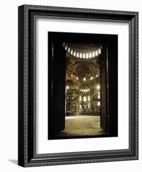 Hagia Sophia, Church and Mosque, Now Museum-null-Framed Giclee Print