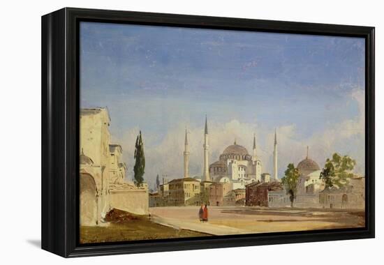 Hagia Sophia, Constantinople, 1843-Ippolito Caffi-Framed Premier Image Canvas