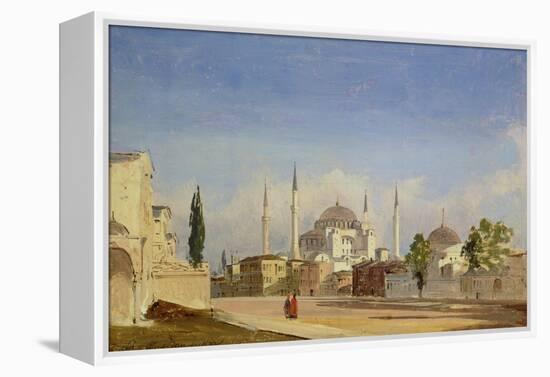 Hagia Sophia, Constantinople, 1843-Ippolito Caffi-Framed Premier Image Canvas