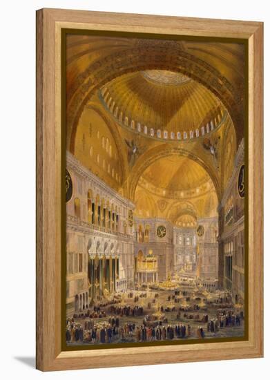 Hagia Sophia, Constantinople, 1852-Gaspard Fossati-Framed Premier Image Canvas