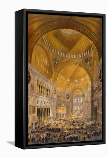 Hagia Sophia, Constantinople, 1852-Gaspard Fossati-Framed Premier Image Canvas