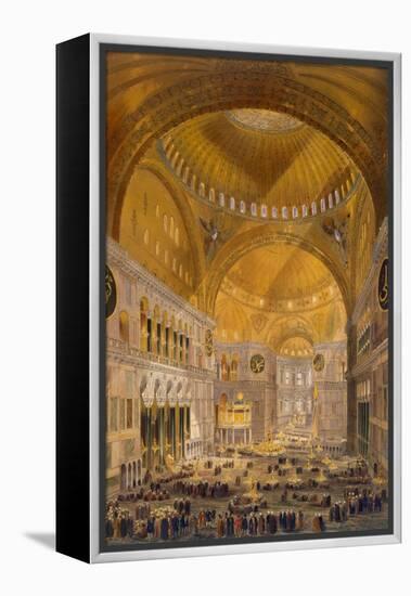 Hagia Sophia, Constantinople, 1852-Gaspard Fossati-Framed Premier Image Canvas