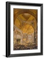 Hagia Sophia, Constantinople, 1852-Gaspard Fossati-Framed Giclee Print