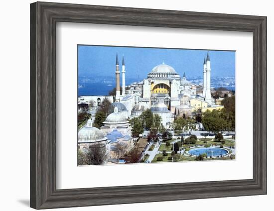 Hagia Sophia, Istanbul (Constantinople), Turkey, 1980s. Artist: Unknown-Unknown-Framed Photographic Print