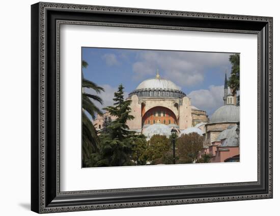 Hagia Sophia. Istanbul. Turkey-Tom Norring-Framed Photographic Print