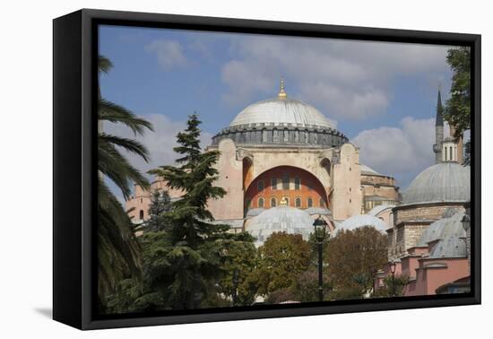 Hagia Sophia. Istanbul. Turkey-Tom Norring-Framed Premier Image Canvas