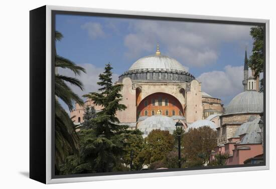 Hagia Sophia. Istanbul. Turkey-Tom Norring-Framed Premier Image Canvas