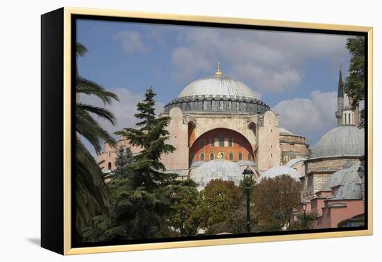 Hagia Sophia. Istanbul. Turkey-Tom Norring-Framed Premier Image Canvas