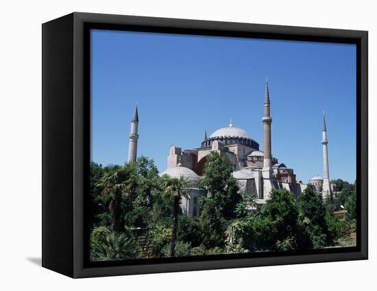 Hagia Sophia, Originally a Church, Then a Mosque, Unesco World Heritage Site, Istanbul, Turkey-R H Productions-Framed Premier Image Canvas