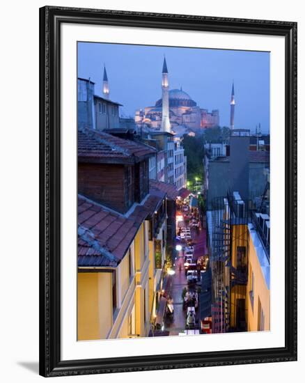 Hagia Sophia, Sultanahmet District, Istanbul, Turkey-Peter Adams-Framed Photographic Print