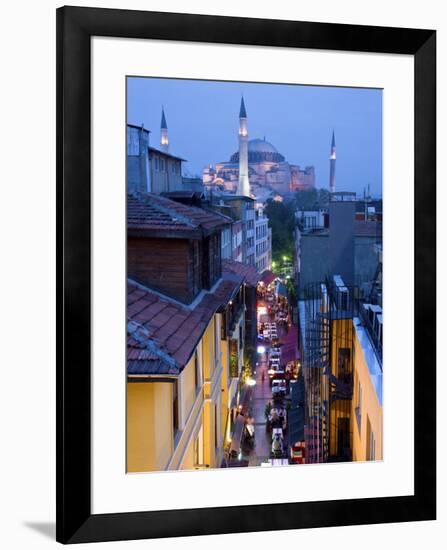 Hagia Sophia, Sultanahmet District, Istanbul, Turkey-Peter Adams-Framed Photographic Print