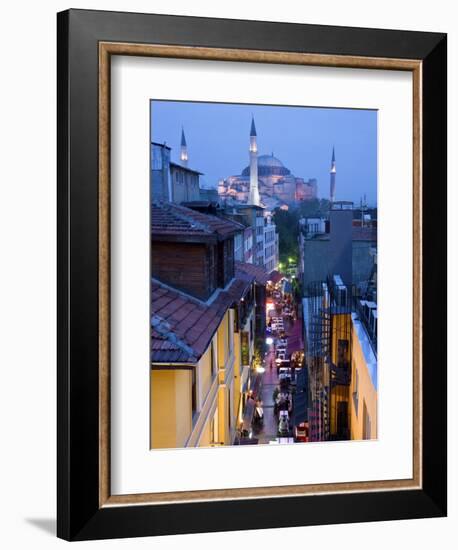 Hagia Sophia, Sultanahmet District, Istanbul, Turkey-Peter Adams-Framed Photographic Print