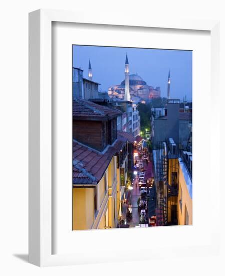 Hagia Sophia, Sultanahmet District, Istanbul, Turkey-Peter Adams-Framed Photographic Print