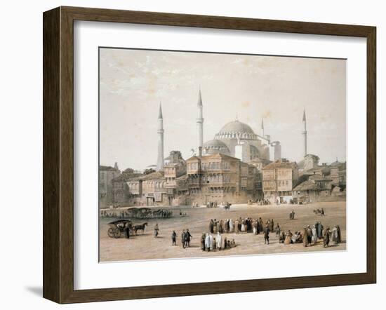 Hagia Sophia-Gaspard Fossati-Framed Giclee Print