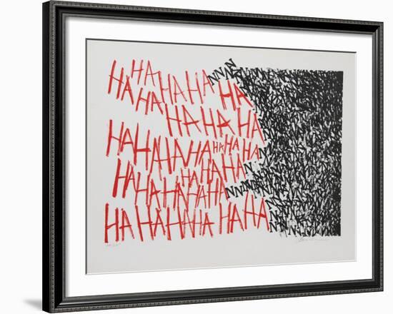 Hahaha-Marshall Borris-Framed Collectable Print