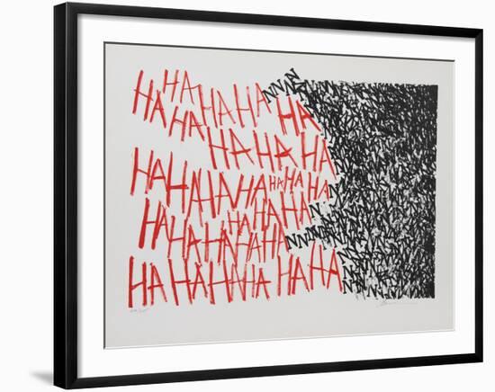 Hahaha-Marshall Borris-Framed Collectable Print