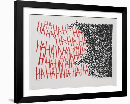 Hahaha-Marshall Borris-Framed Collectable Print