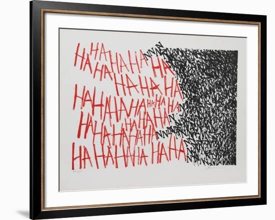 Hahaha-Marshall Borris-Framed Collectable Print