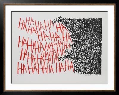 Hahahahaha. Art Print