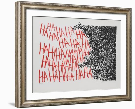 Hahaha-Marshall Borris-Framed Collectable Print