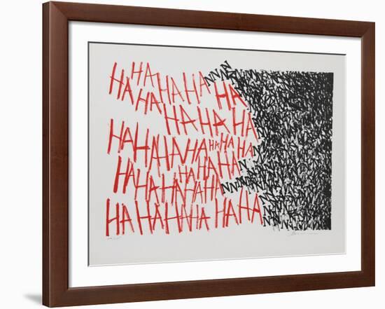 Hahaha-Marshall Borris-Framed Collectable Print