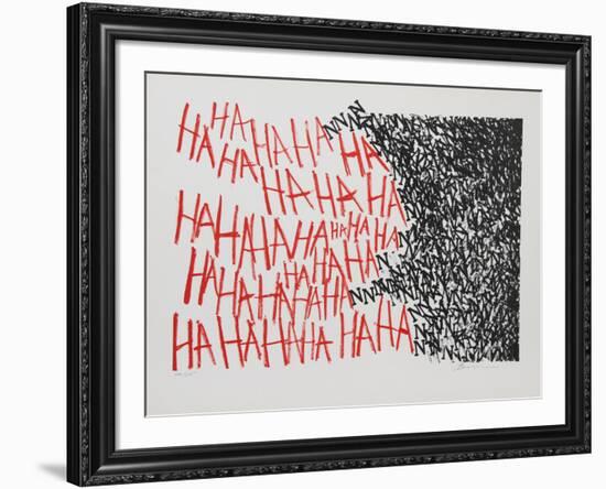 Hahaha-Marshall Borris-Framed Collectable Print