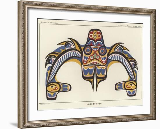 Haida Dog-Fish-null-Framed Giclee Print