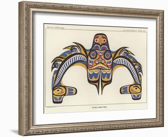 Haida Dog-Fish-null-Framed Giclee Print