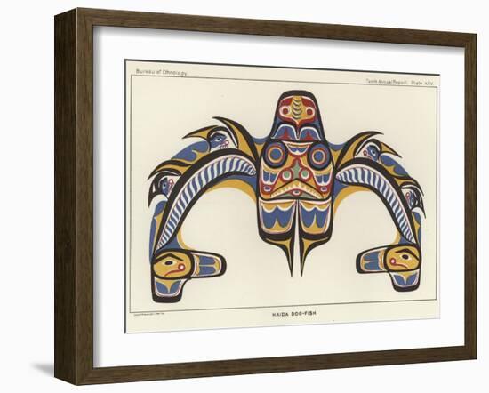 Haida Dog-Fish-null-Framed Giclee Print